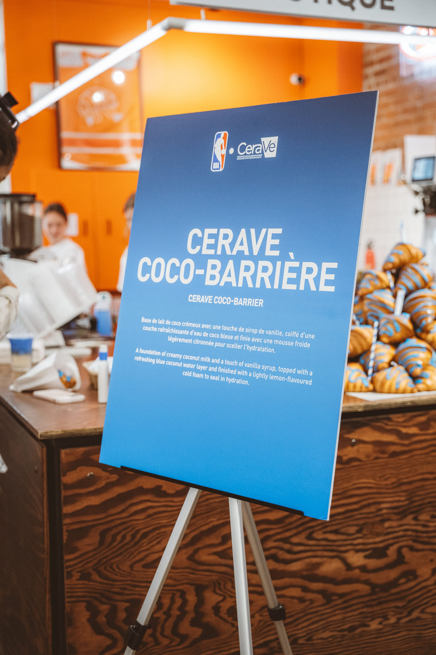 Activation CeraVe NBA House Montréal