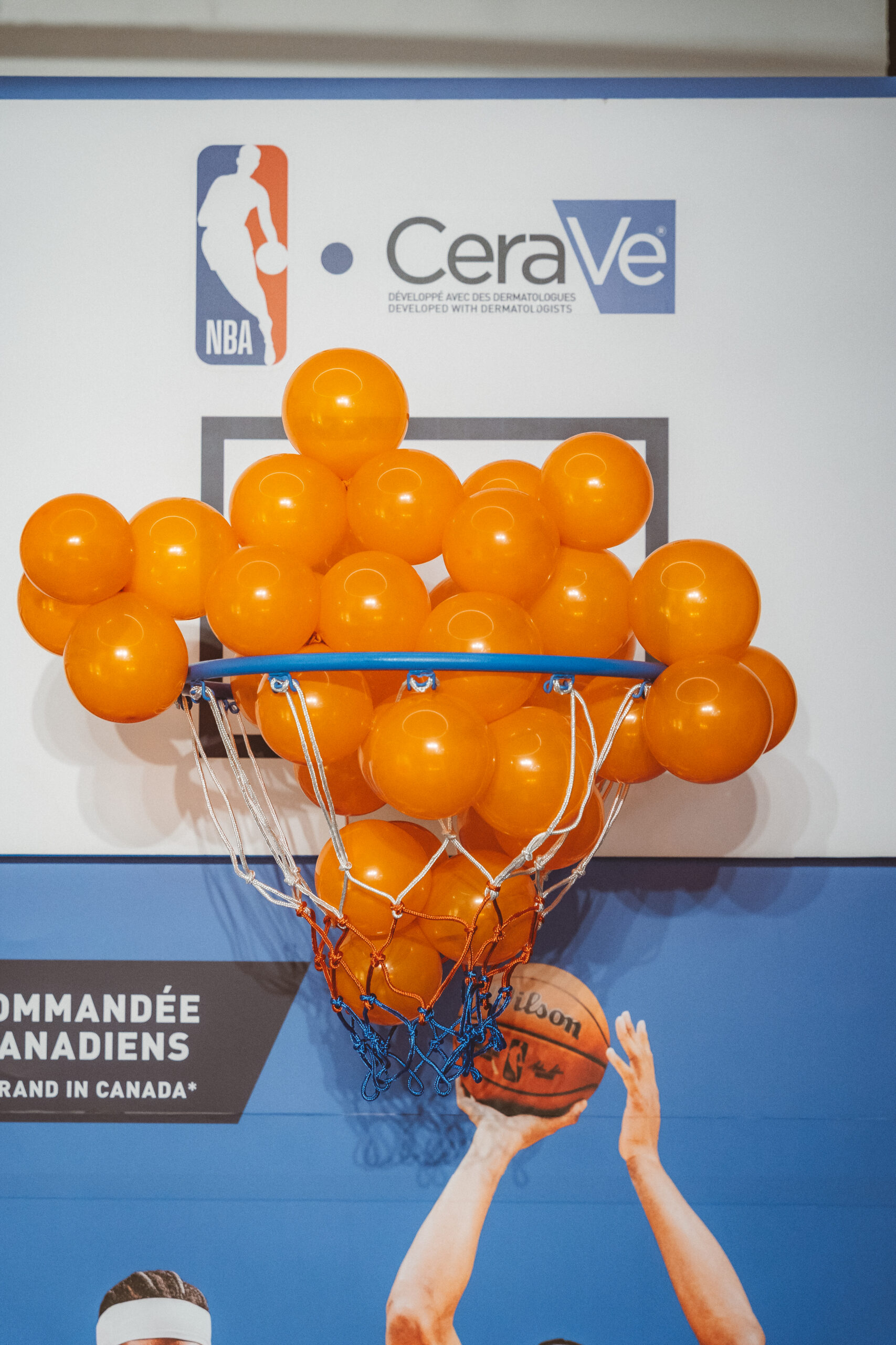 Activation CeraVe NBA House Montréal